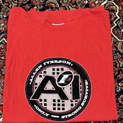 REEBOK ALLEN IVERSON “ONLY THE STRONG SURVIVE” T-SHIRT SIZE XL.