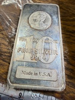 10 oz silver bar