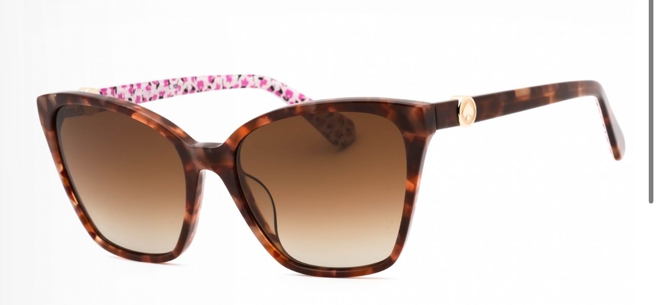 Kate Spade Amiyah/G/S 086/LA Sunglasses Women's Havana/Polarized Brown Lens 56mm