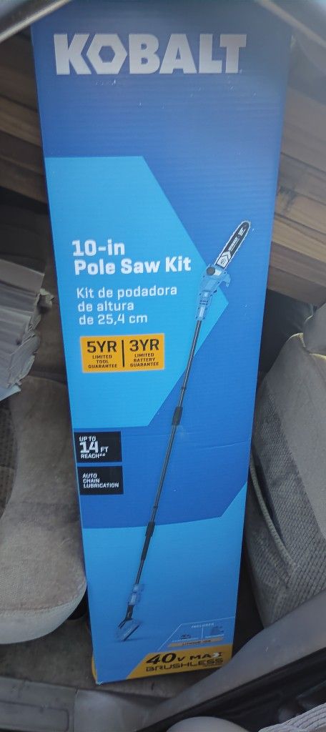 Cobalt 10 Inch Pole Saw Kit