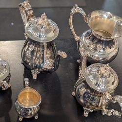 Newport SilverPlate Tea Set