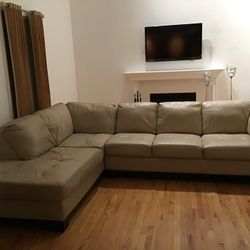Beige Sectional
