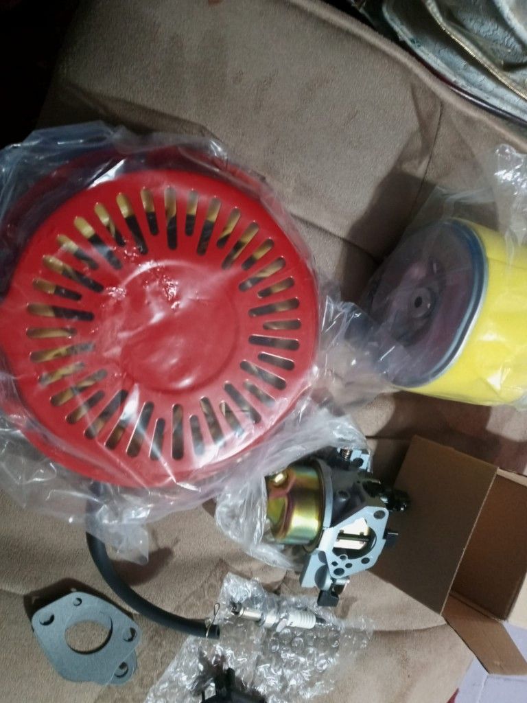 Pull Cord Set With Cover Spark Plug New Carburetor Etc