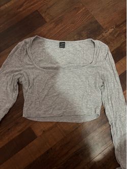 SHEIN grey long sleeve size S