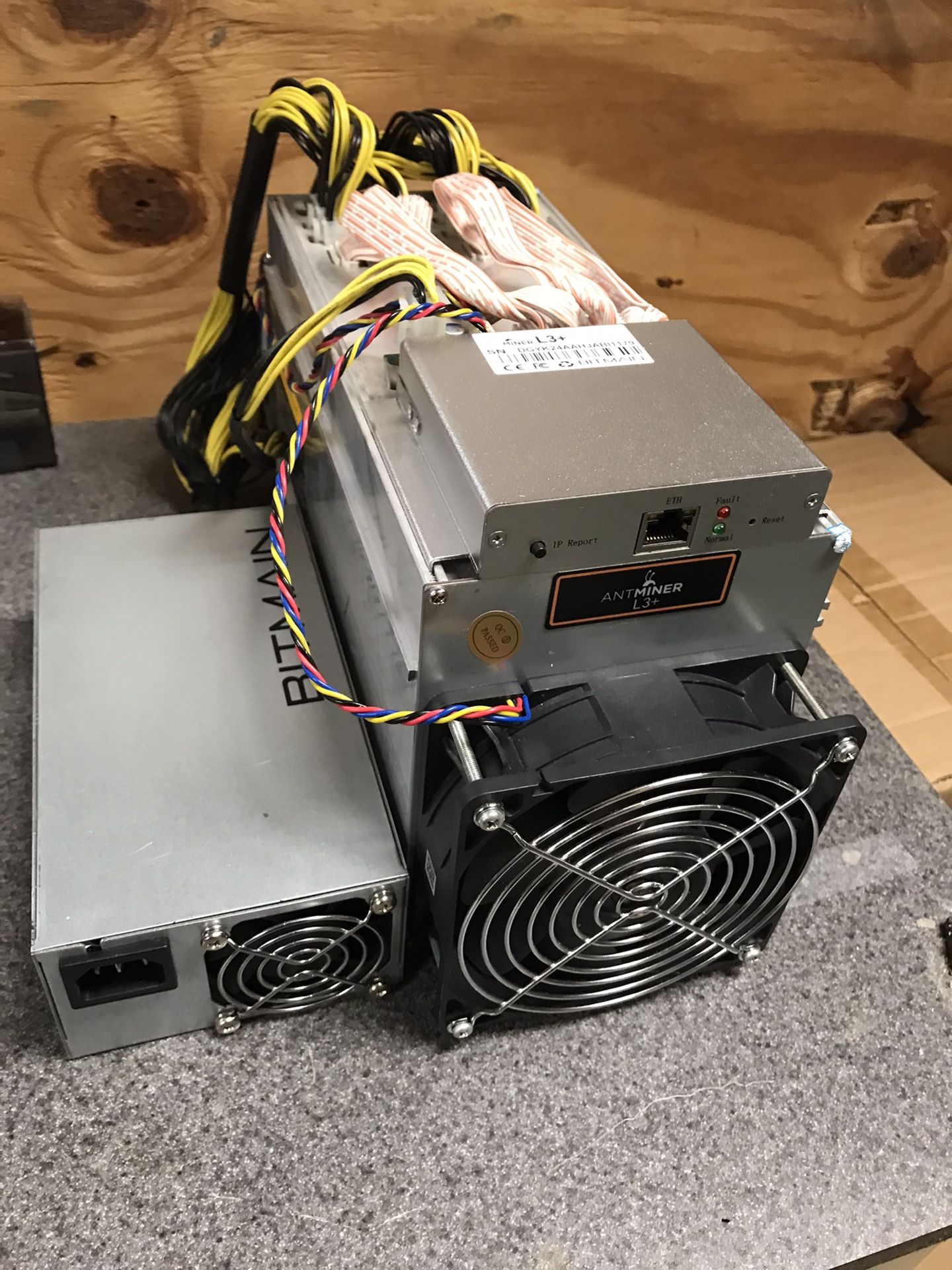 L3+ Antminer (Bitmain ) w / psu