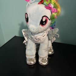 Build A Bear My Little Pony Rainbow dash Plush 