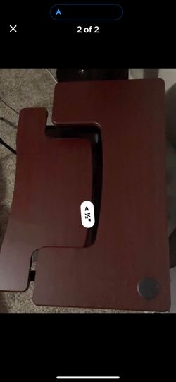 Height Adjustable Ergonomic Desk Converter, PowerPro Height Standing Desk Riser, Keyboard Tray
