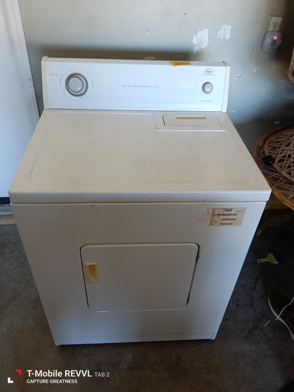 Roper Dryer Heavy Duty Extra Large Capacity $149 Located In Sebastian