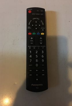 Panasonic Tv remote