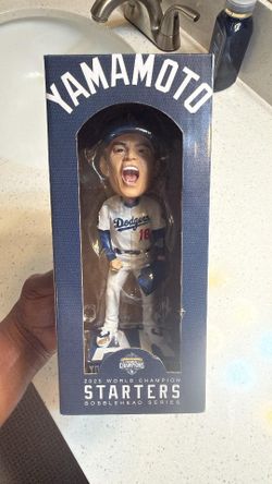 Yoshinobu Yamamoto Starters Bobblehead