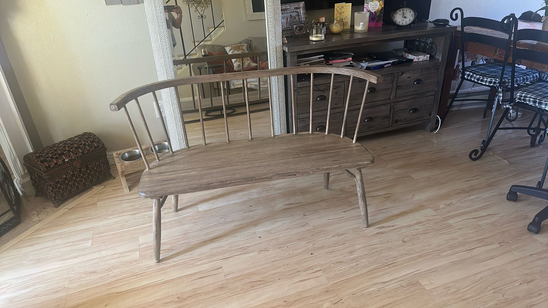 Wooden Magnolia Homes Dining /seating Brand Bench