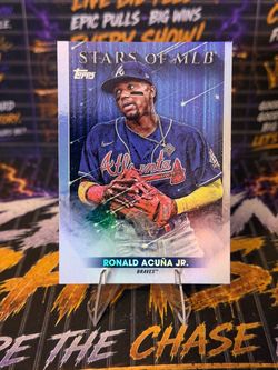 2022 Topps Ronald Acuña Jr. Stars of MLB #SMLB-2 Atlanta Braves Insert