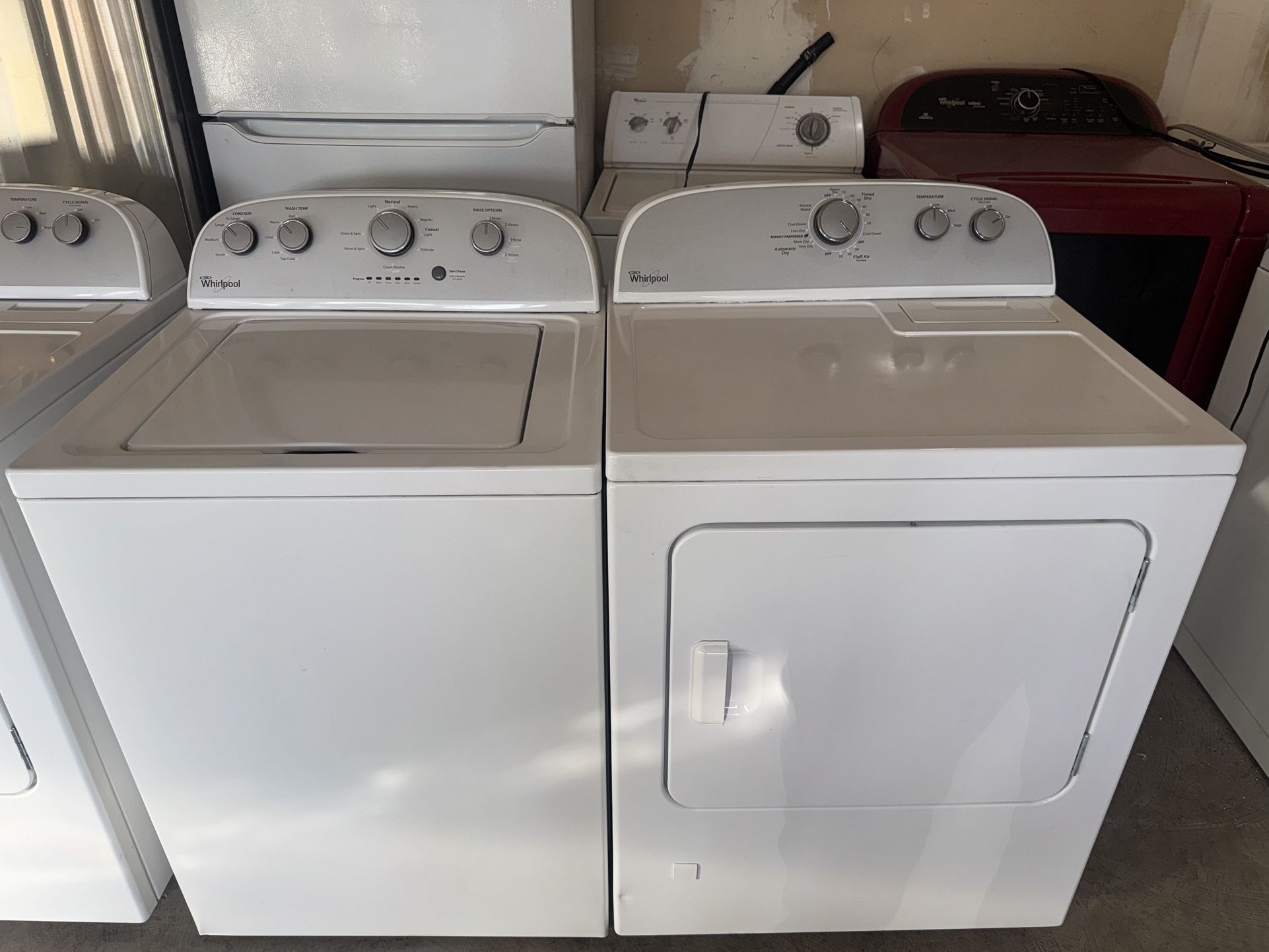 Whirlpool Washer And Gas Dryer Working 3 Month Warranty We Deliver 