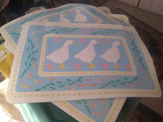 Duck placemats