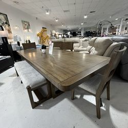 Cabalynn 6pc Dining Table Set