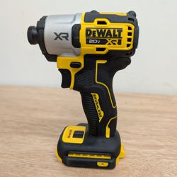 DeWalt XR 20v Max Brushless 1/4" Impact Driver 3-spd - New DCF845
