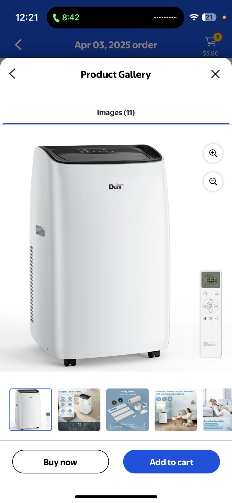 Brand New 14000 BTU Portable AC unit