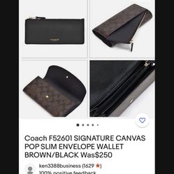 Coach Wallet 