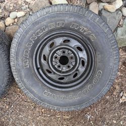 5 Lug Tire And Wheel Rim
