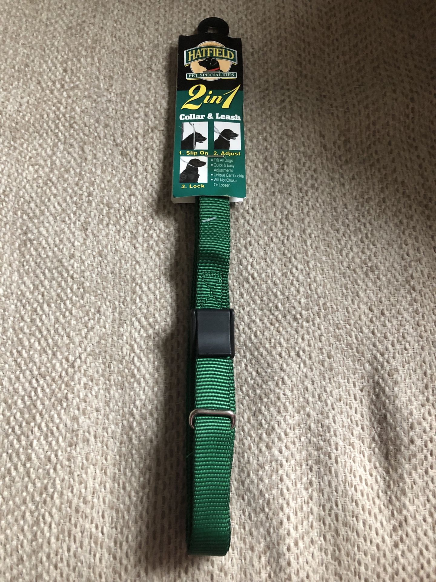 New Hatfield 2 In 1 Collar And Leash.