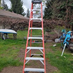 8 foot fiberglass ladder. Werner