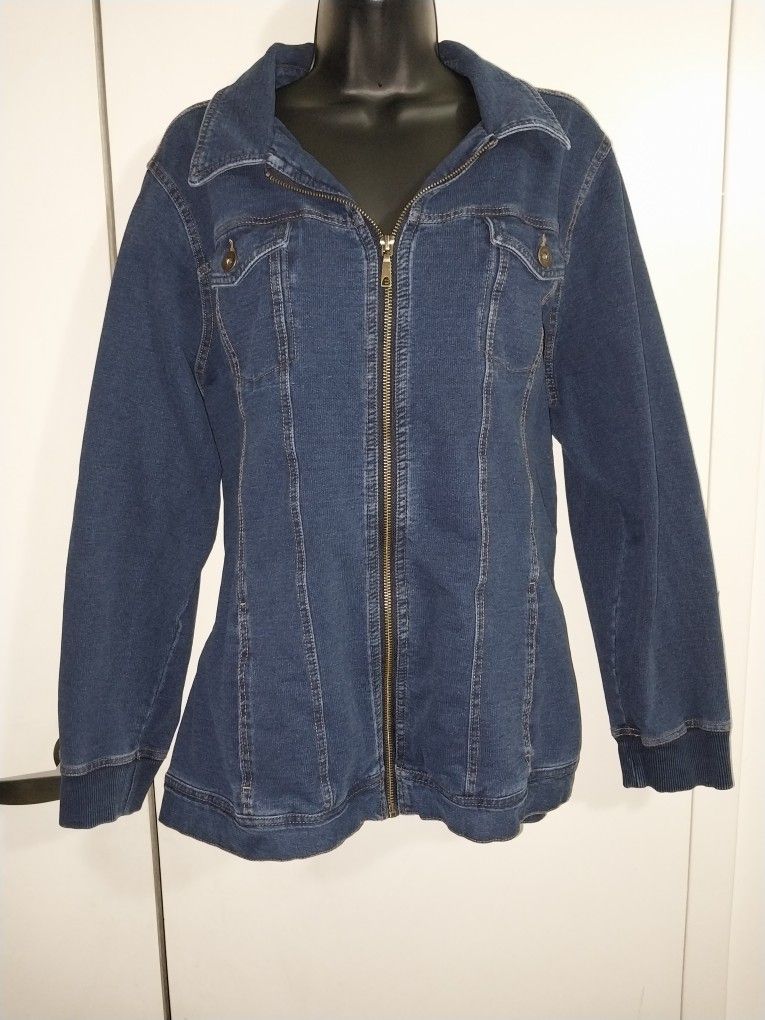Size 1x, Denim Jacket
