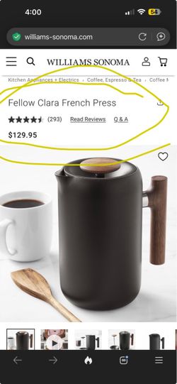 FELLOW Clara French Press