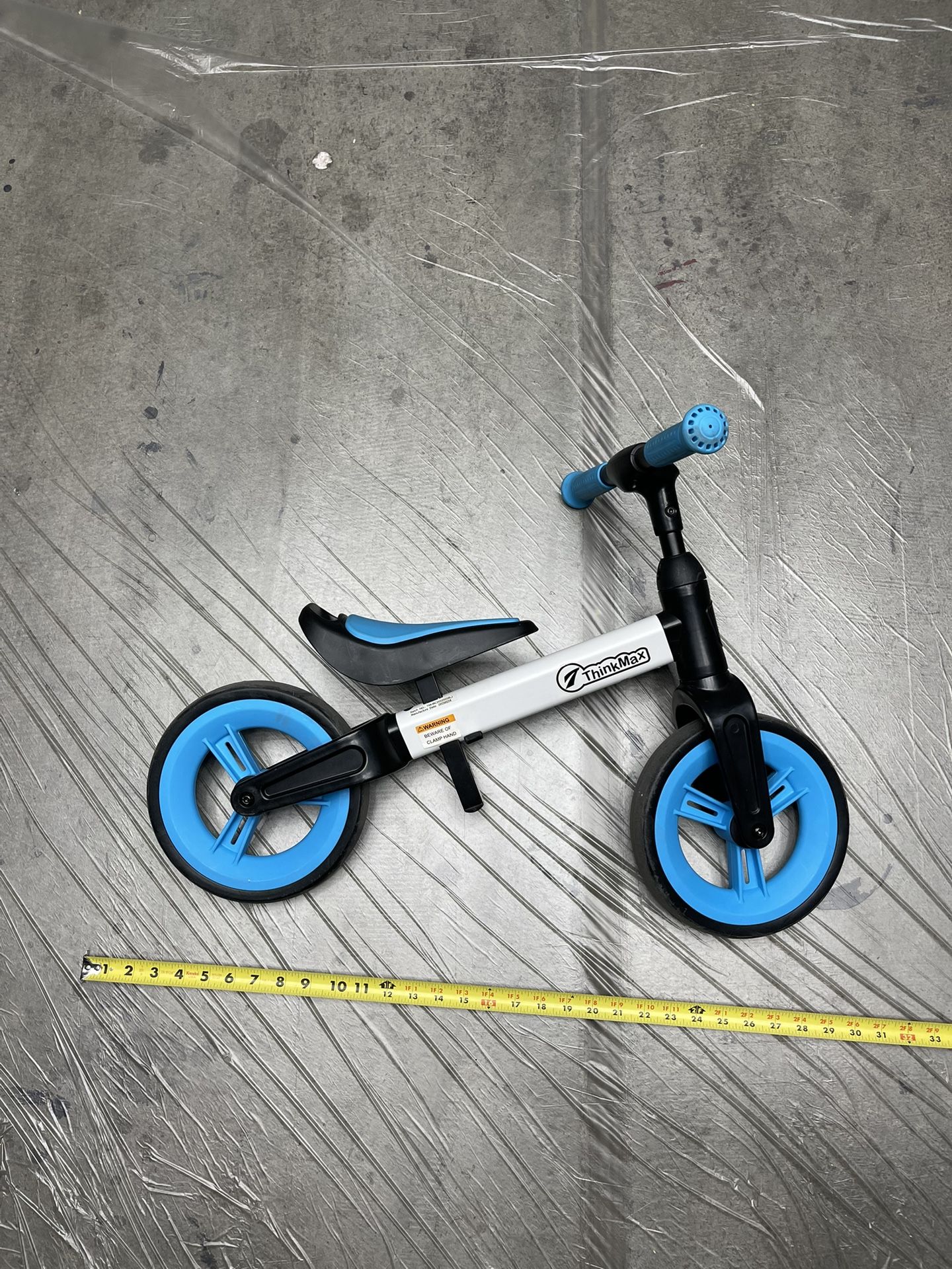 Toddler Balance Bike (THINK MAX) - $30