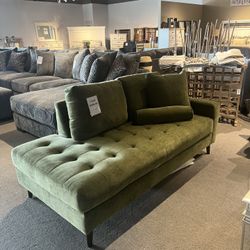 Green Chaise Couch