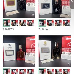 All Available Colognes And Perfumes 