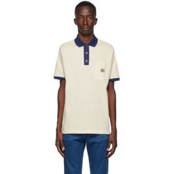 GUCCI GG POLO SHIRT IVORY Size Medium