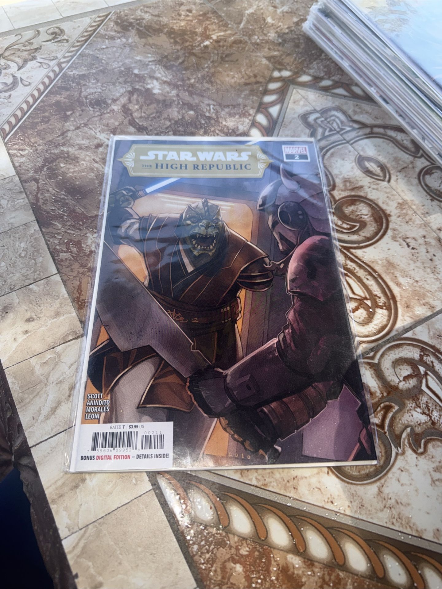 STAR WARS: THE HIGH REPUBLIC #2 NM Marvel Comics 2021 Bagged And Boarded