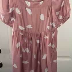 Brushstroke Swing Dress By Loft