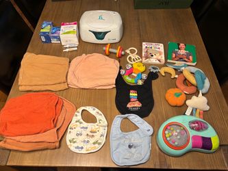 $60 HUGE 20+ Piece Baby Bundle – Brand-New Dress & Costume Included!