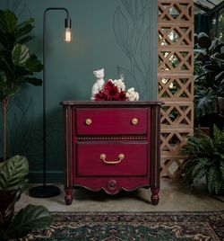 Gorgeous Vintage French Provincial Nightstand