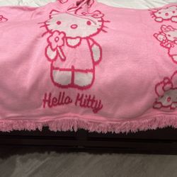 Hello kitty poncho