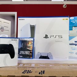 PlayStation 5 Disc With Game & Controller Available On Payments Option