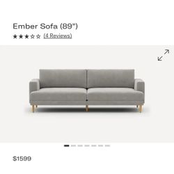 Burrow Modular

Nomad Sofa with

Ottoman 