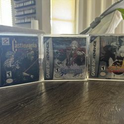 Castlevania Gameboy Advance Titles 
