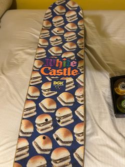 Used blind skateboard w/ wax,skate tool & cruiser wheels