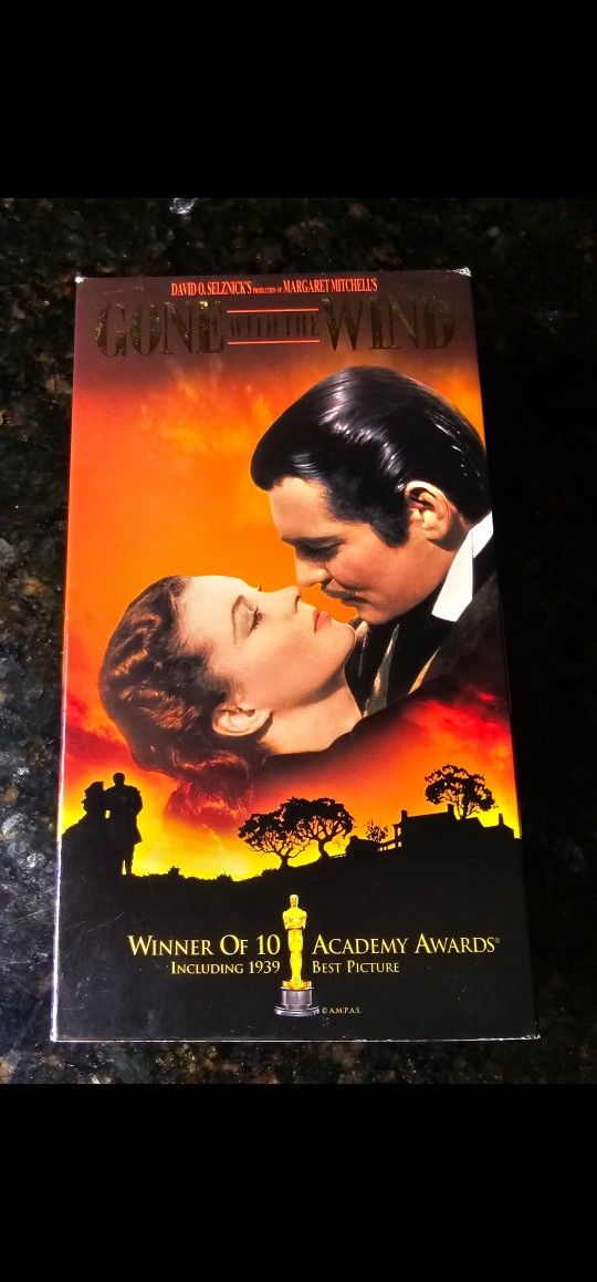 Gone With The Wind VHS 1998(1939) 2-Tape