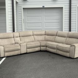 Sectional Couch Like New Power Recliner Delivery Available 