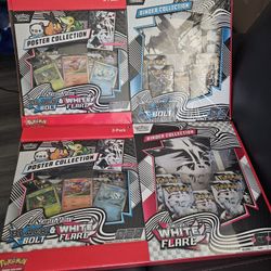 Pokemon Black Bolt & White Flair Poster & Binder Collection 