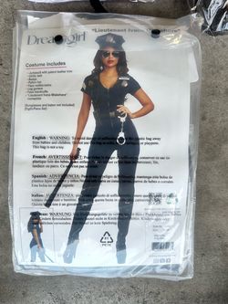 Women dream girl cop costume (s) Halloween costumes