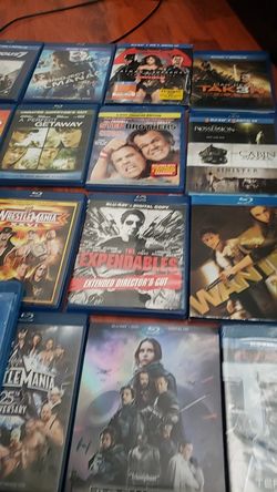 Blu Ray's for sale
