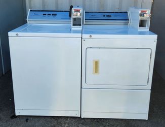 Refurbished Whirlpool CGM2761TQ1 Coin-Operated Front Load Gas Dryer
