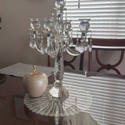 Authentic Crystal Candle Holder chandler 