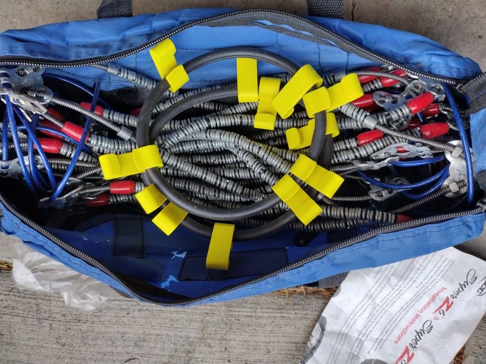 Snow Tire chains/cables, SCC SZ133 Super Z6