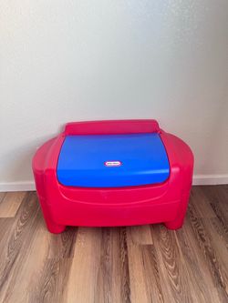 Large Little Tikes toy storage box