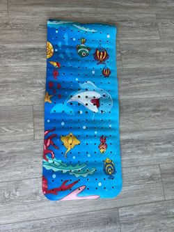 Suction Cup Bathtub Mat for Kids – 40” × 16” – New